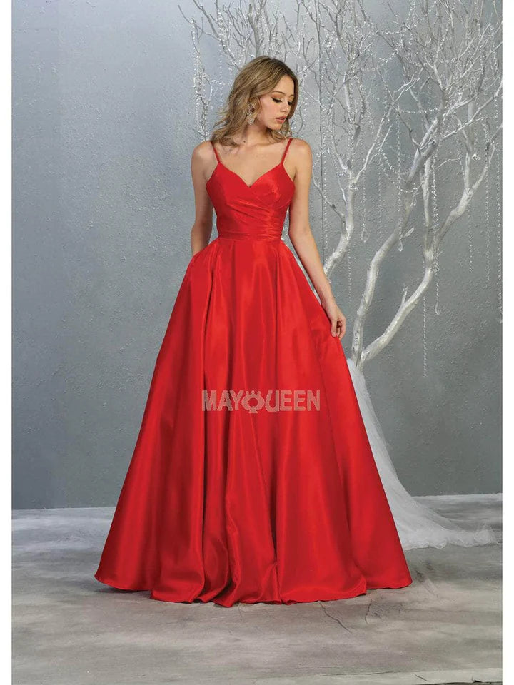 MQ1678 Princess Satin gown
