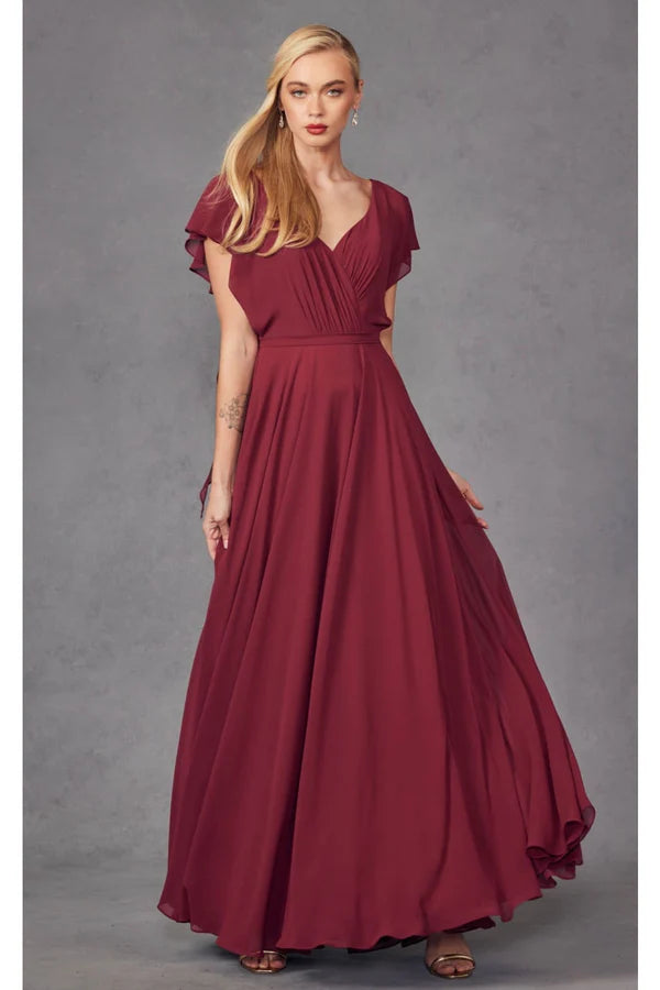 261 Chiffon gown