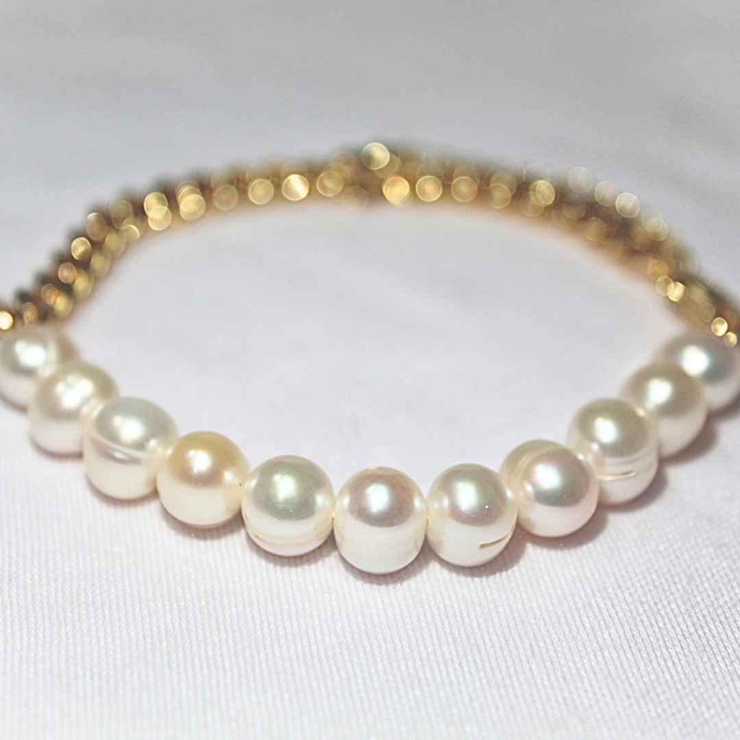 Chunky pear bracelet