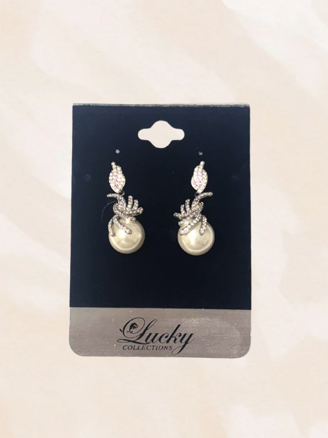 Swan earrings
